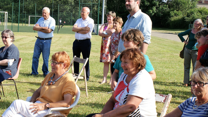 Inauguration du jardin  pédagogique  d' Episode