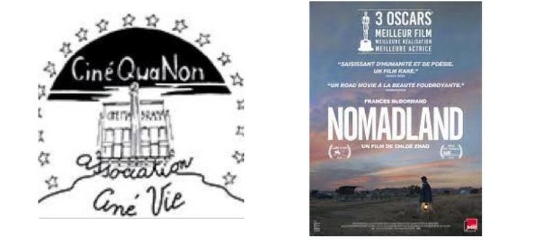 Nomadland, le film aux trois Oscars, au cinéma vendredi soir...