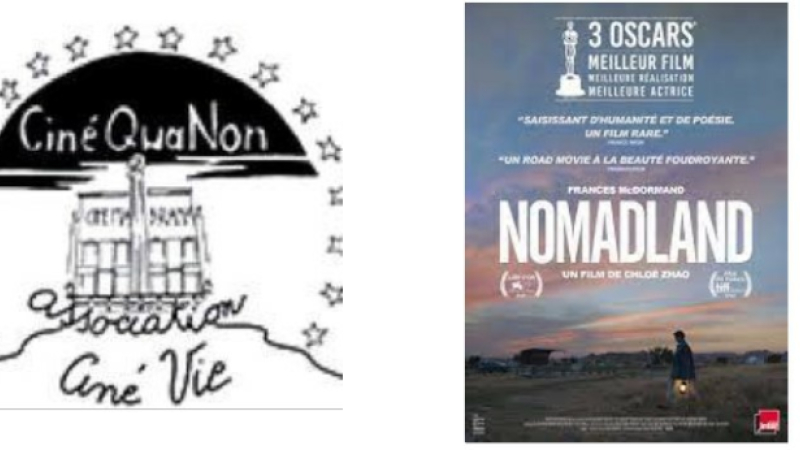 Nomadland, le film aux trois Oscars, au cinéma vendredi soir...