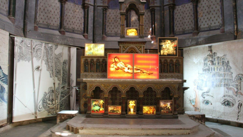 Changement de décor à l'Espace Saint-Michel