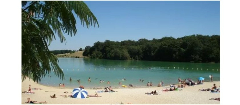 Le lac de Lupiac en attente d'un surveillant de baignade !
