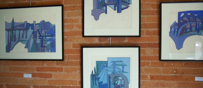 Exposition à la médiathèque de Samatan : une symphonie de bleus !