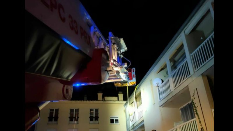 Une femme de 45 ans gravement brûlée et intoxiquée en urgence absolue