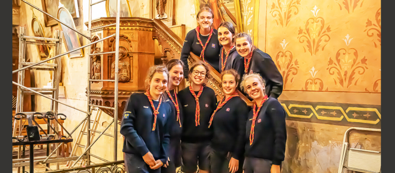 Séjour de 8 guides aînées en mission à Pouydraguin  