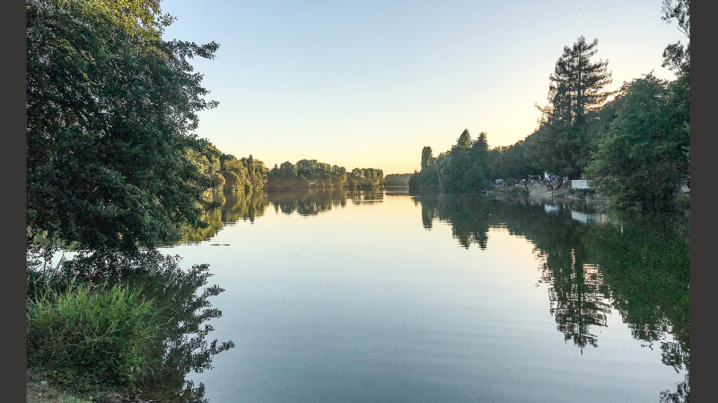 Au lac du Houga, ce soir on mange folgarien!  
