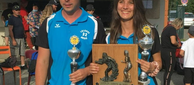 championnat du Gers doublette mixte
