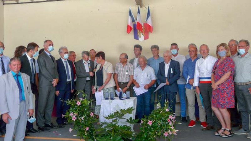 Hommage aux élus municipaux