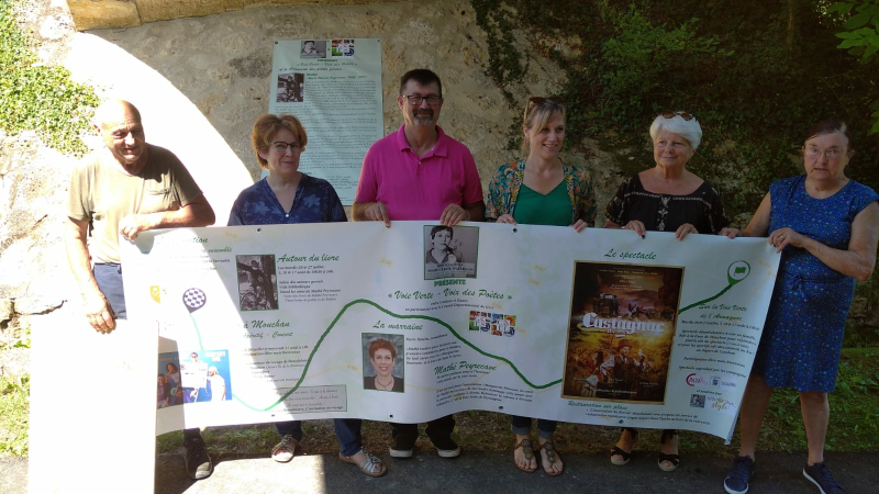 La Voie Verte de l'Armagnac s'ouvre aux poètes