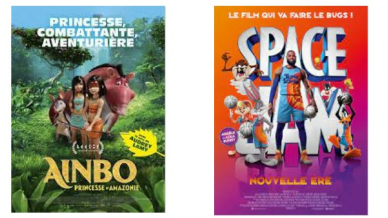 Deux films d'animation mercredi