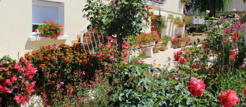 Maisons fleuries