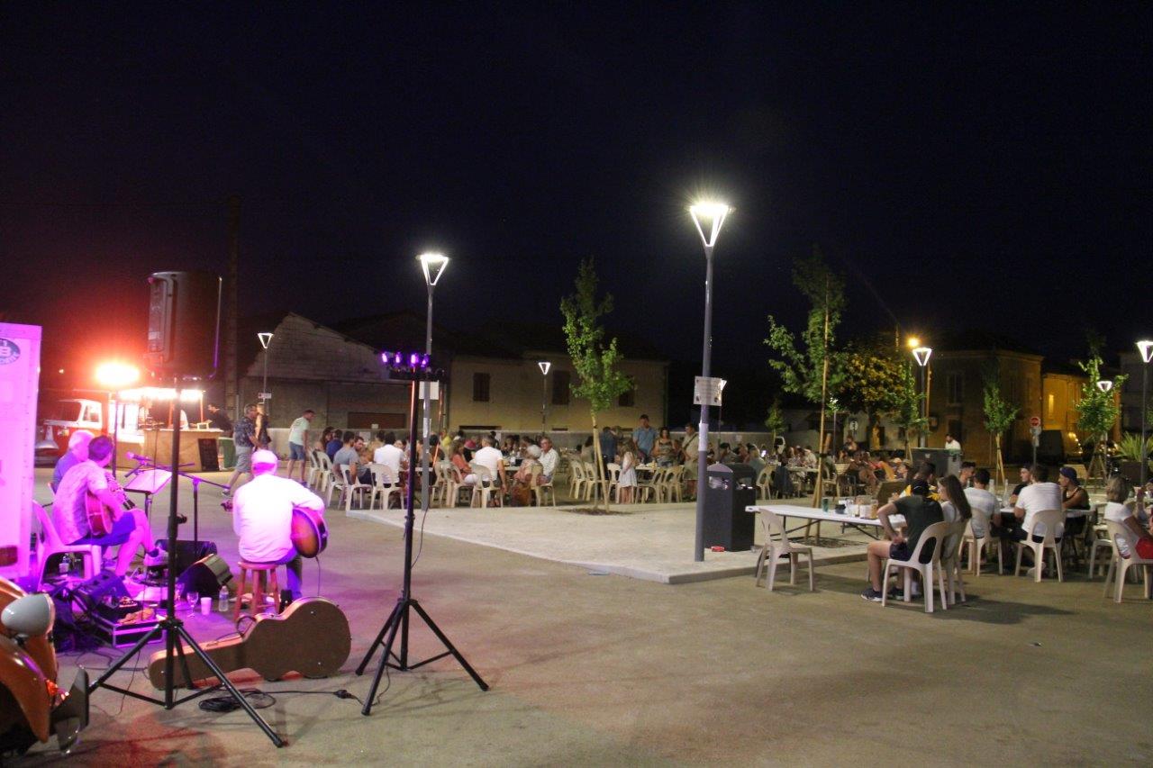 Jeudi 22 juillet, le trio Odette Swing - Photo Marc Le Saux