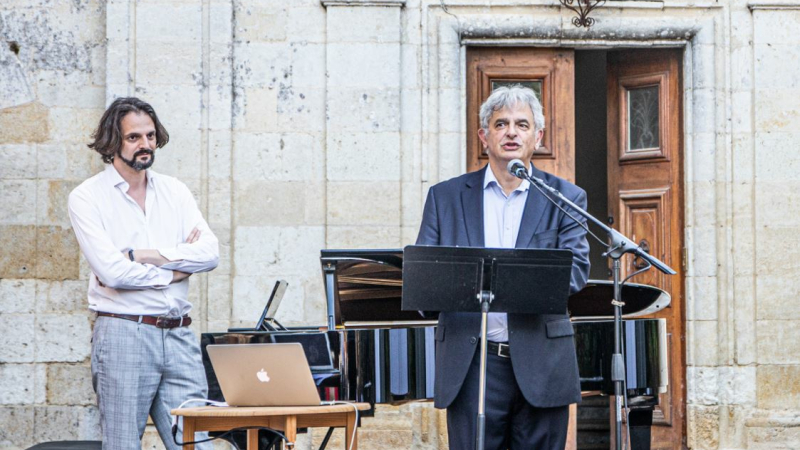 Récital autour de Liszt et Saint-Saëns sous le cloître
