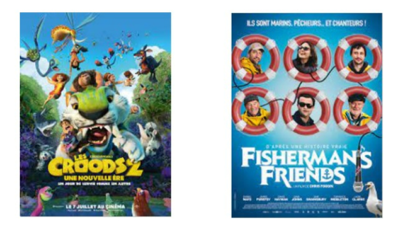 Un film d'animation et une comédie mardi au cinéma...