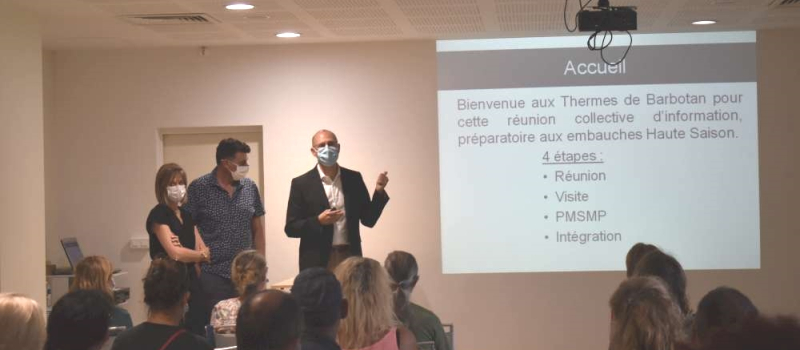 Les Thermes recherchent toujours du personnel 