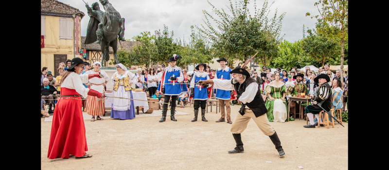 Festival d'Artagnan à Lupiac: les enfants rois
