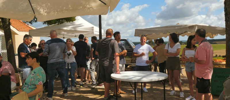 Succès grandissant pour le marché des producteurs et ses animations