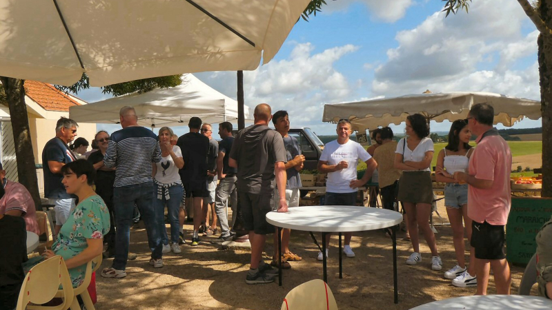 Succès grandissant pour le marché des producteurs et ses animations