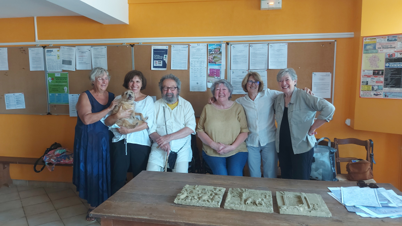 Une belle œuvre collective et une belle aventure humaine : la réalisation d’un bas-relief à Castillon-Debats