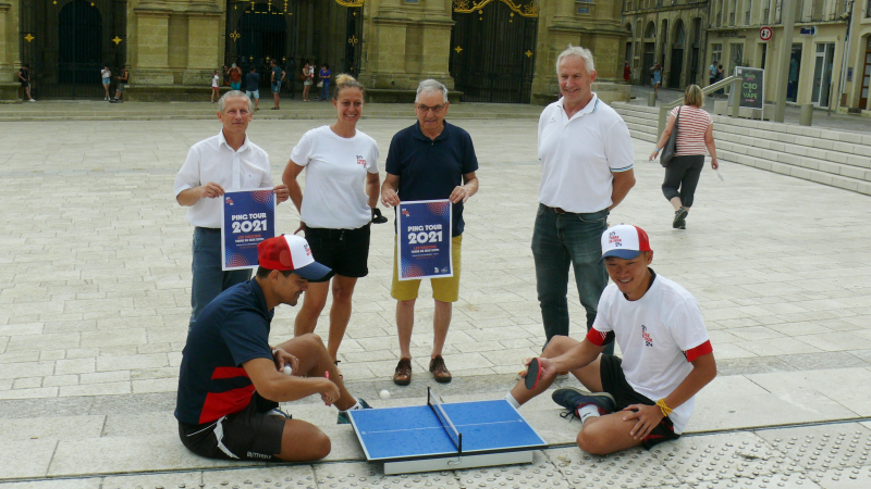 Evènement, le Ping Tour fait une halte à Auch