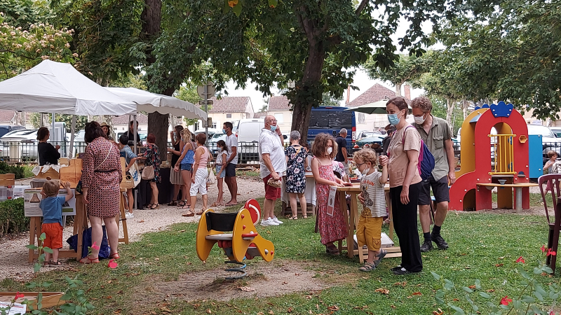 Dernier marché du terroir de l'été : les visiteurs étaient au rendez-vous