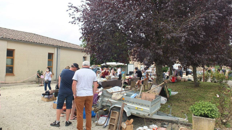 Encore un beau succès pour le vide-greniers