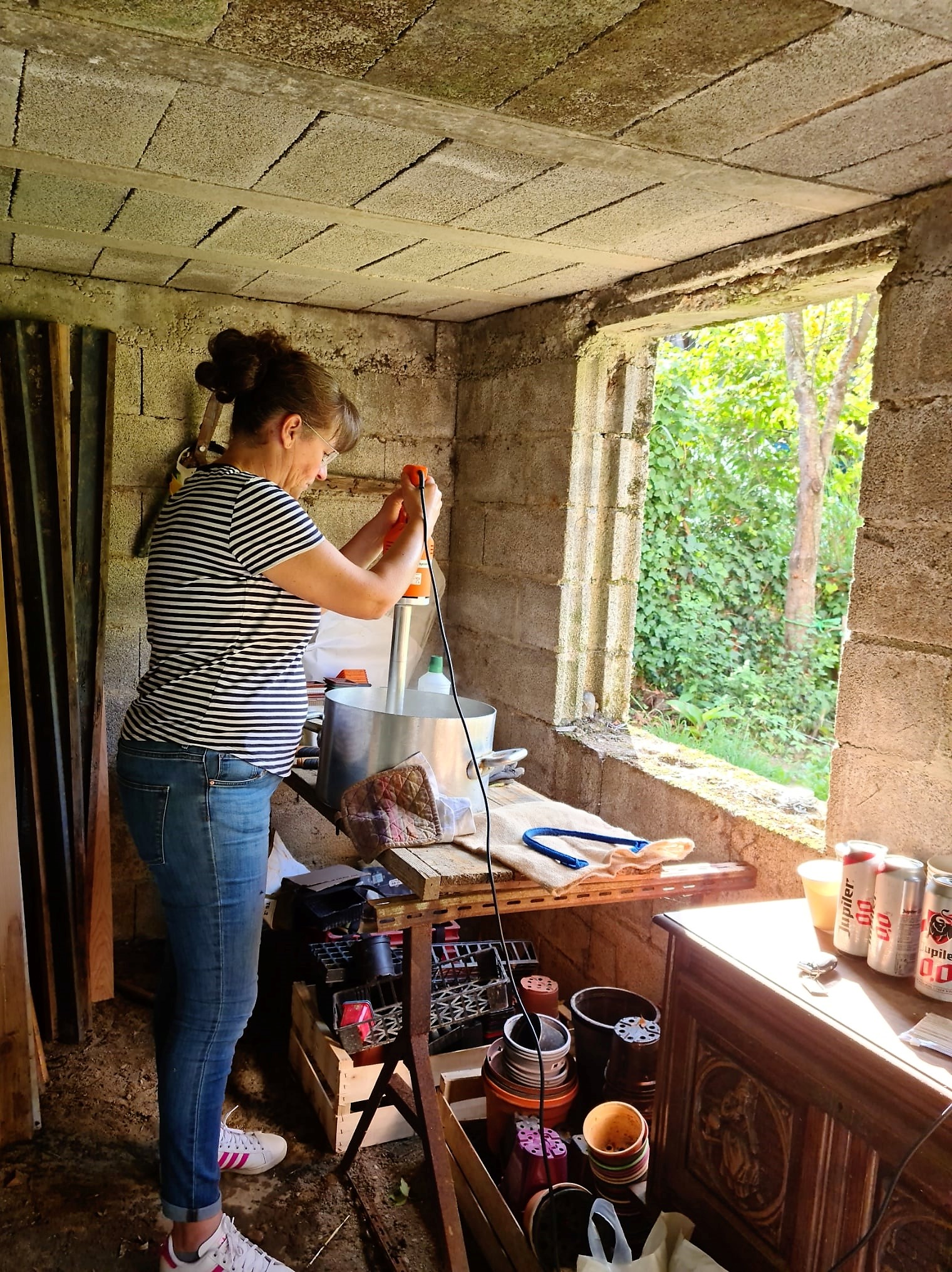 Nathalie la Présidente toujours en activité