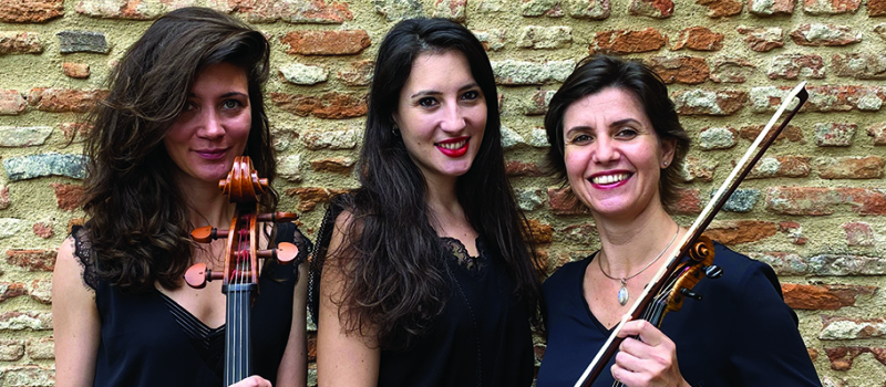 De talentueuses musiciennes dans un cadre monumental