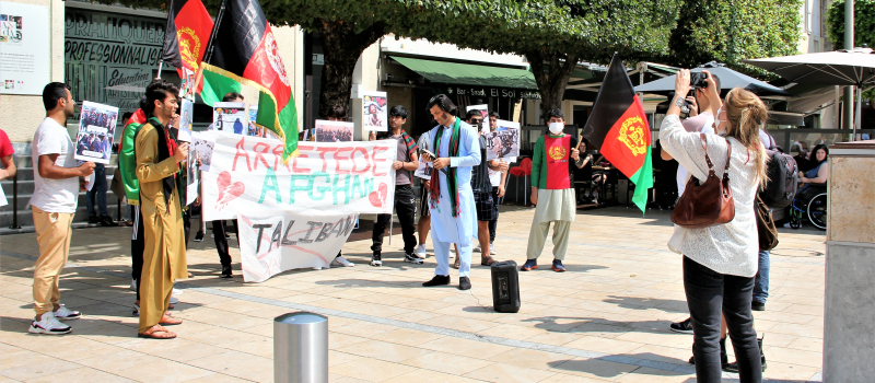 De jeunes Afghans en appellent au peuple français