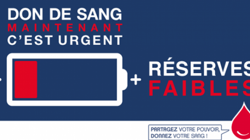 Collectes de sang au mois de septembre