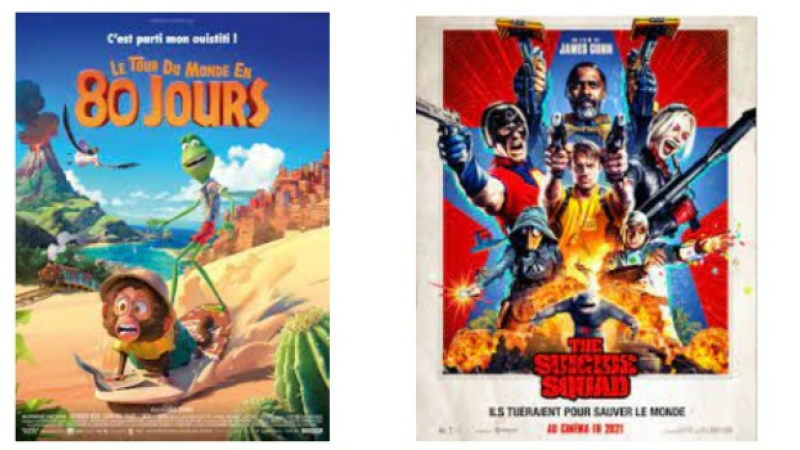 Animation et aventure au cinéma mardi