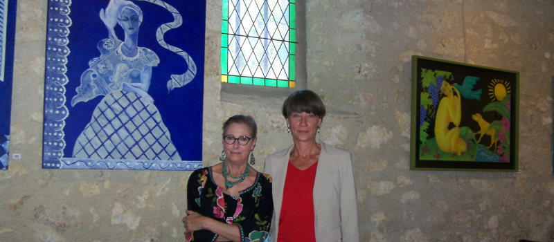 La chapelle de Sarrant expose Cécile de Bruijn