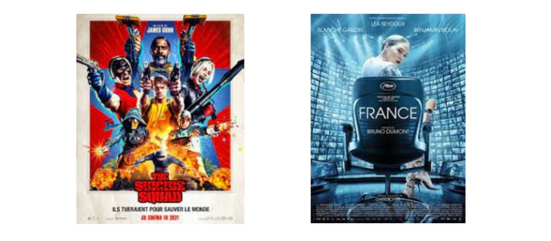 Aventure et drame au cinéma mercredi