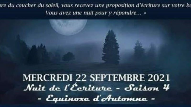 La Nuit de l'écriture