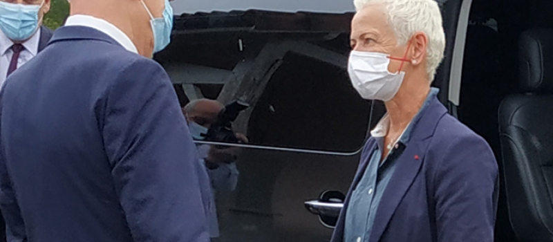 La ministre de l'inclusion en visite à Terra Alter ,