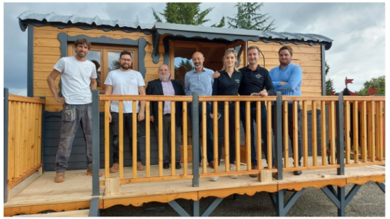 Le président de la Chambre des Métiers et de l'Artisanat, Guy Sorbadère, à la rencontre des entreprises artisanales vicoises