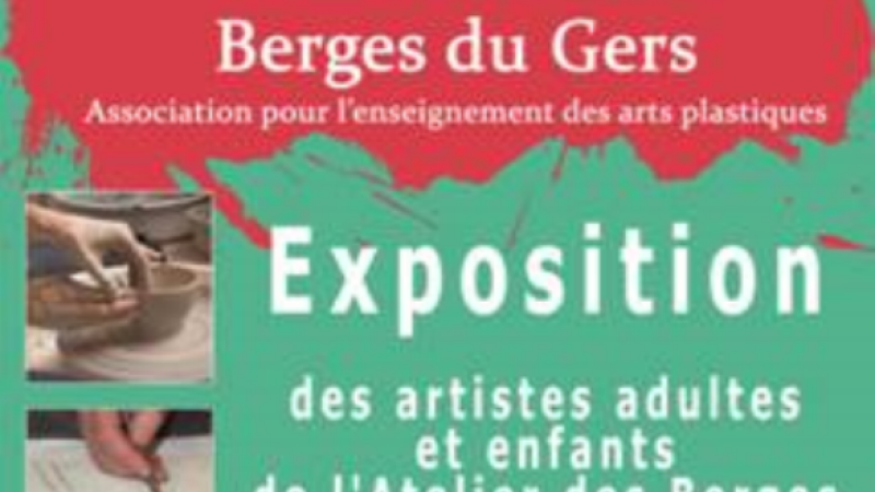 Exposition  des «Artistes» de l'Atelier des Berges du Gers