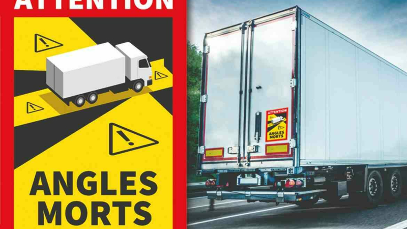 L’autocollant obligatoire sur les camions,  est-ce suffisant ?