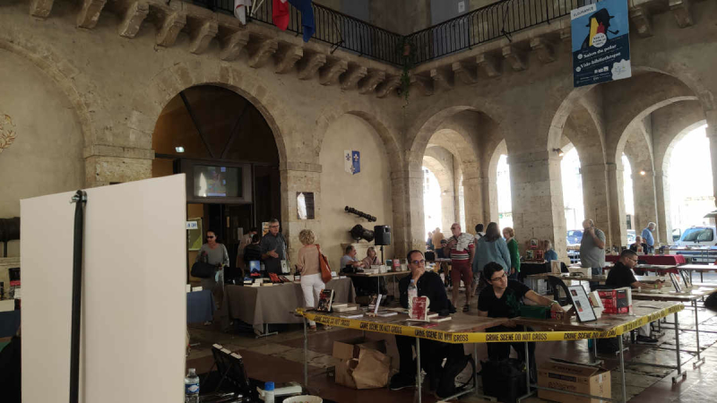 Beau temps pour le Salon du Polar