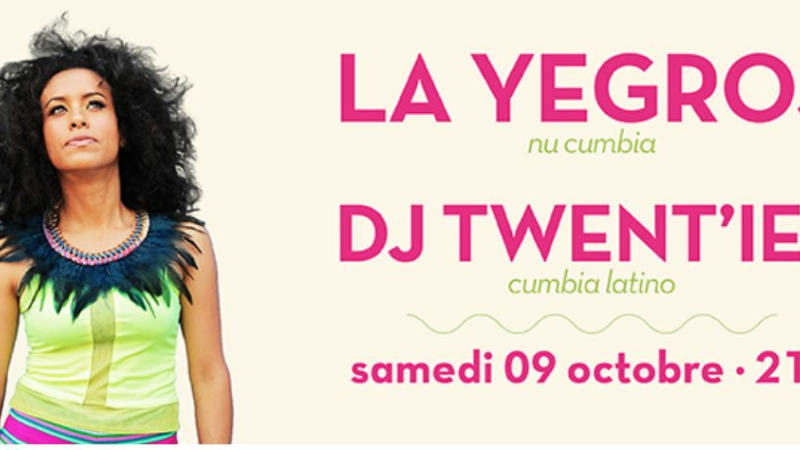 La Yegros et DJ Twent'ies en concert