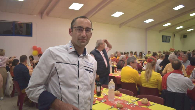 Cédric Grégnanin a réussi sa soirée festive