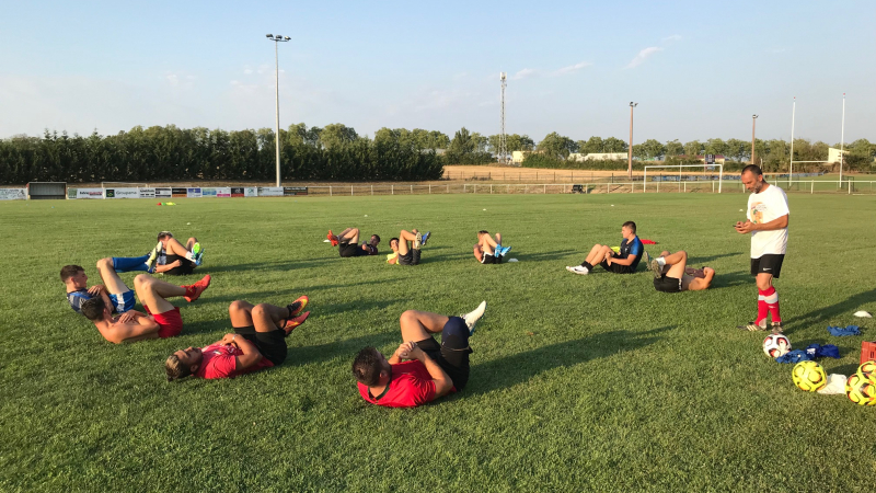Le Sporting en phase d'apprentissage