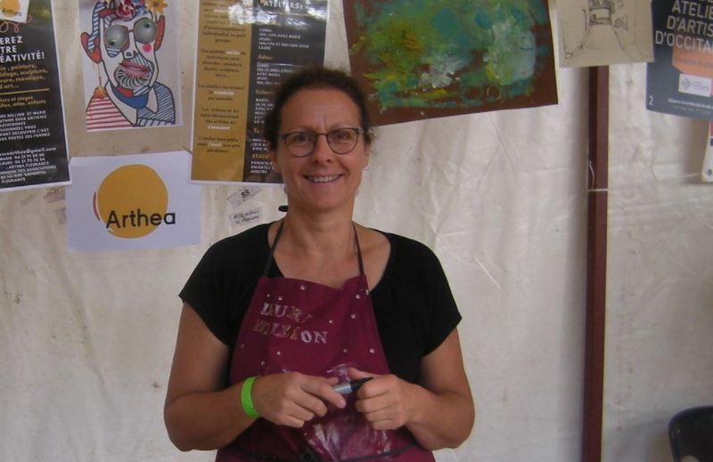 Laure Bellion de l'association Arthea -Photo DR