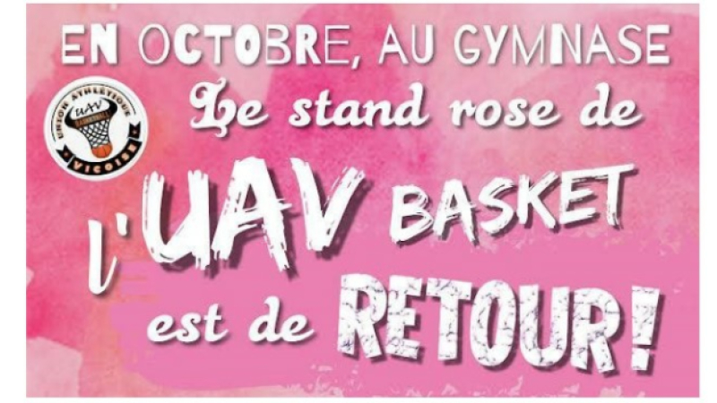 L'UAV Basket aussi se pare de rose !