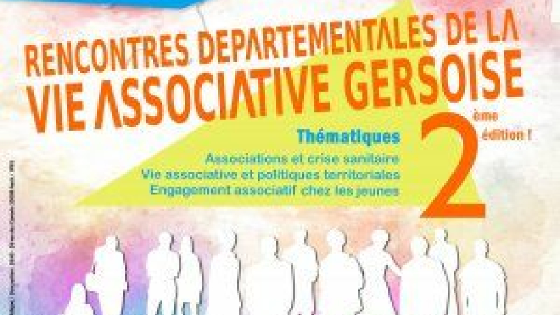 Rencontre départementale de la vie associative gersoise  - 2ème Édition