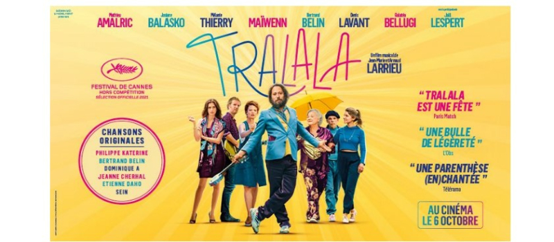 "Tralala" au cinéma mardi soir...