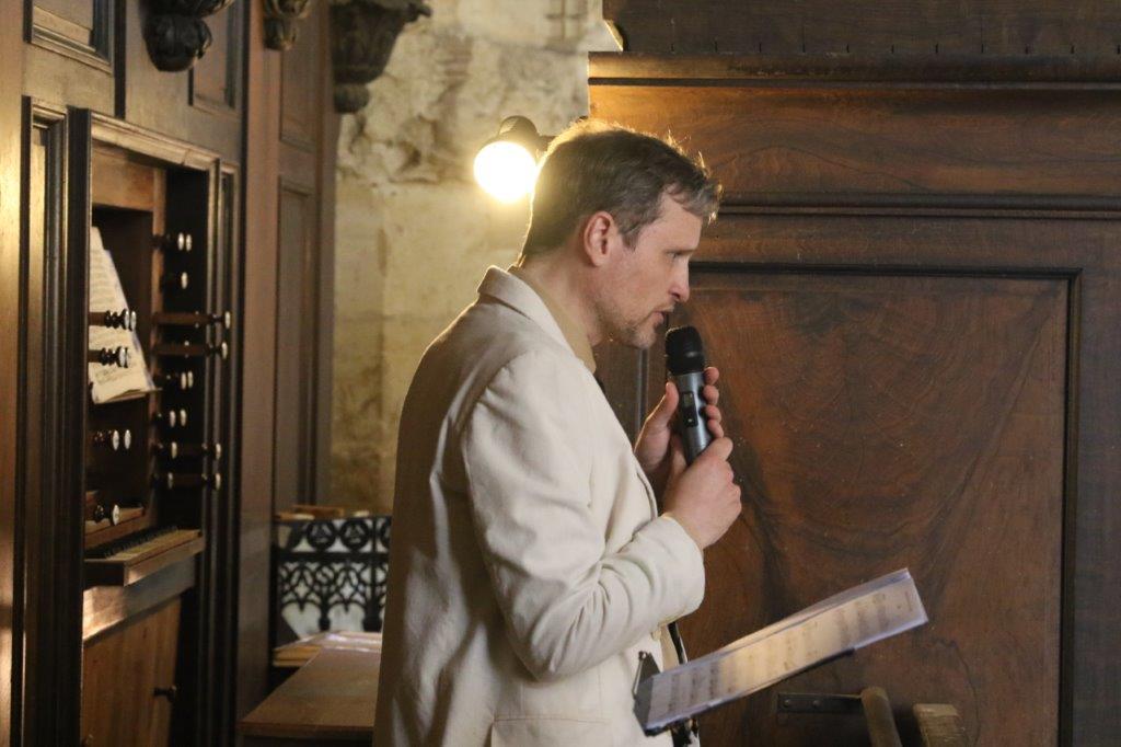 Emmanuel Pélaprat lors de la Vespérale du 10 août 2021- Photo Marc Le Saux