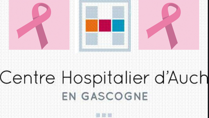 Octobre rose au Centre Hospitalier d’Auch