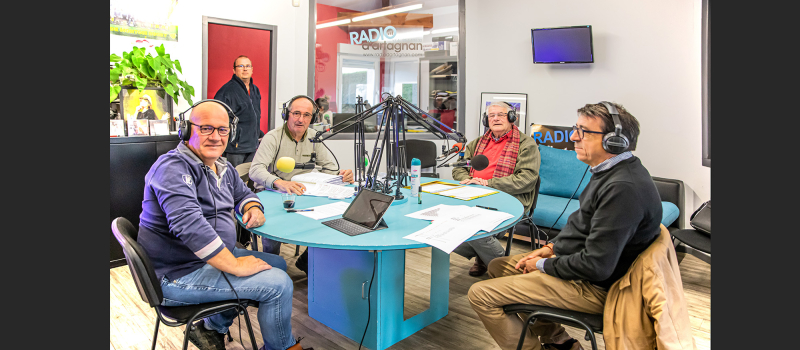 Bernard Malabirade, la MSA et Pimao sur Radio d'Artagnan à Nogaro