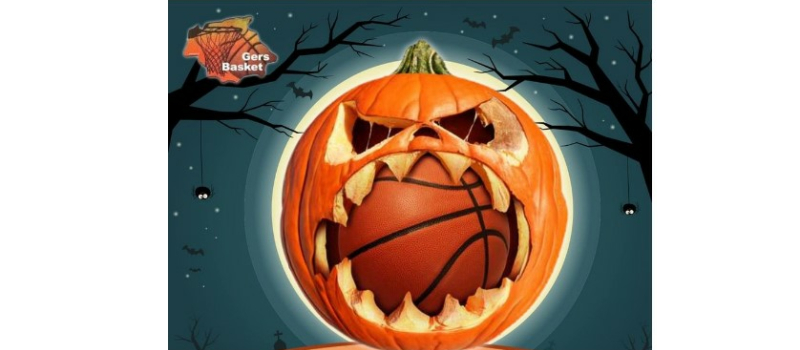 UAV Basket en mode Halloween samedi !