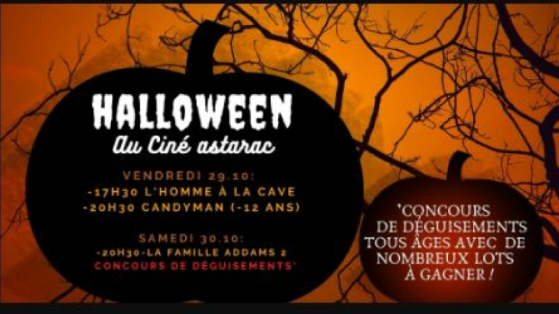 Au cinéma de l'Astarac frissons garantis pour Halloween